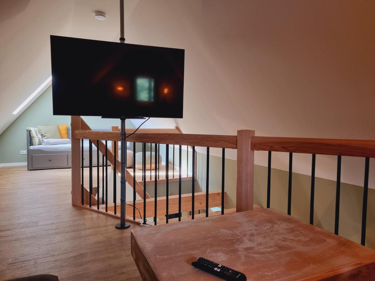 Ferienwohnung Rehblick Spreewaldferien-Burg Burg  Eksteriør bilde